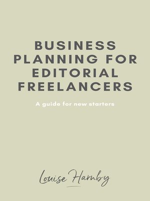 cover image of Business Planning for Editorial Freelancers